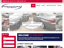 Tablet Screenshot of carspares.net